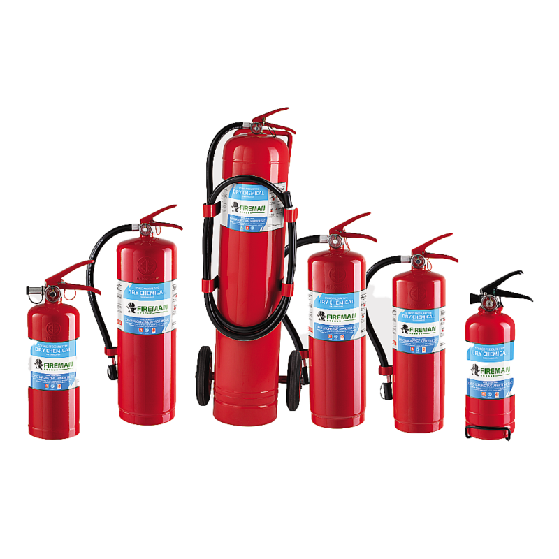 เครื่องดับเพลิง ชนิดผงเคมีแห้ง (FIREMAN)