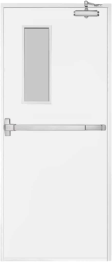 ประตูเหล็กทนไฟ PROFESSIONAL DOOR (Fire-Rated Steel Door)