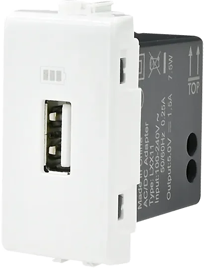 BTICINO เต้ารับ USB(Type-A) “MATIX”